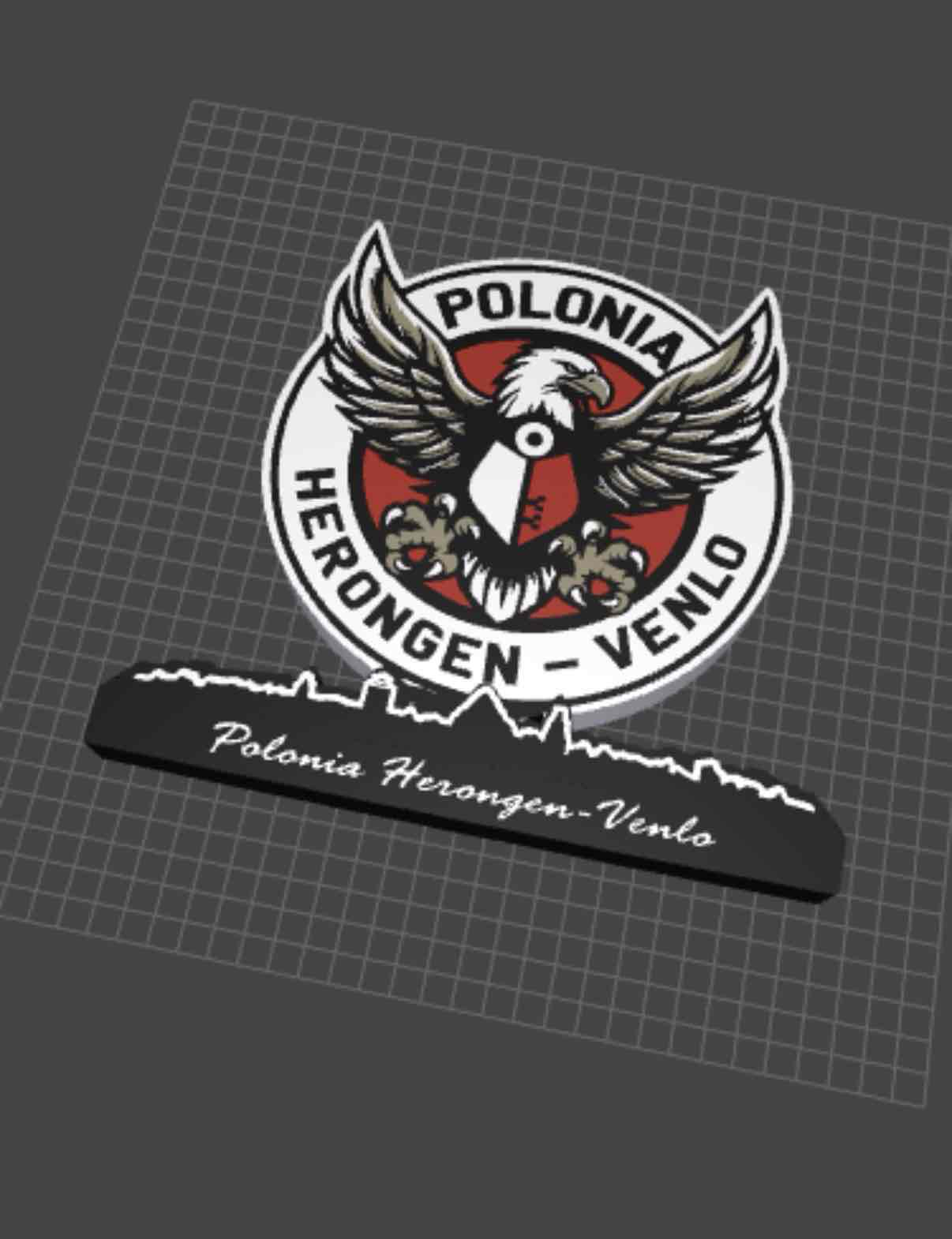 Polonia Herongen-Venlo Emblem free 3D printable STL