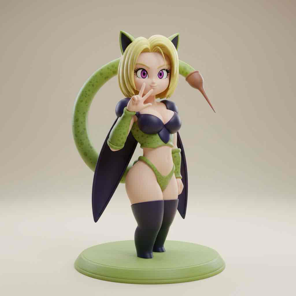 Android 18 Figure free 3D printable STL