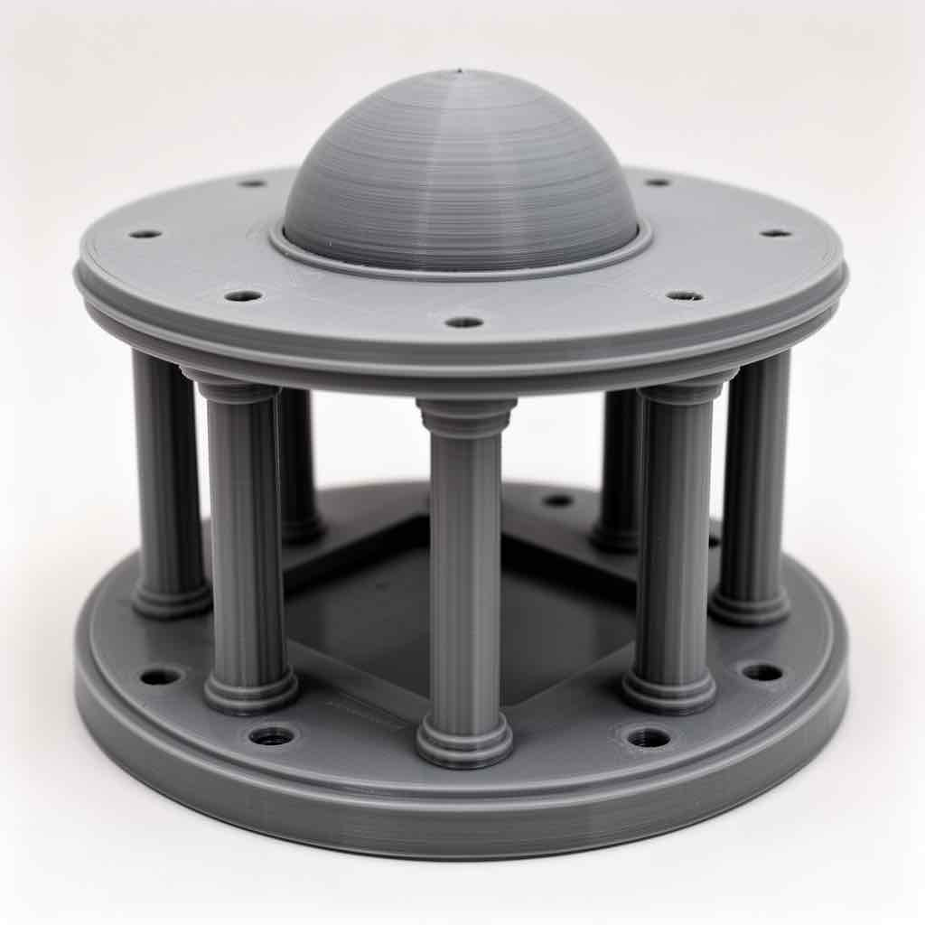 Roman Temple Model free 3D printable STL