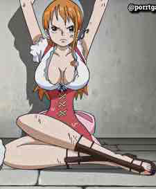 Nami One Piece Pose free 3D printable STL