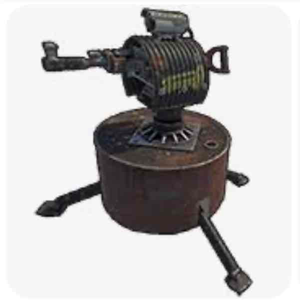 Turret Gun 3D Model free 3D printable STL