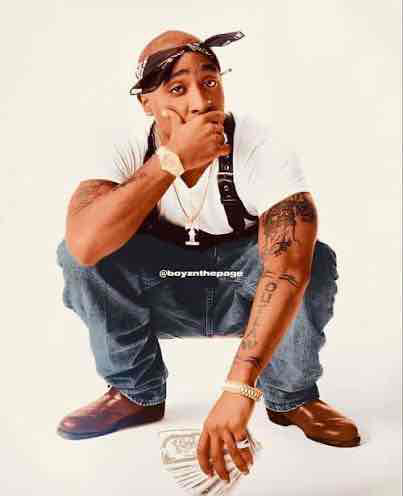 Tupac Shakur Pose free 3D printable STL