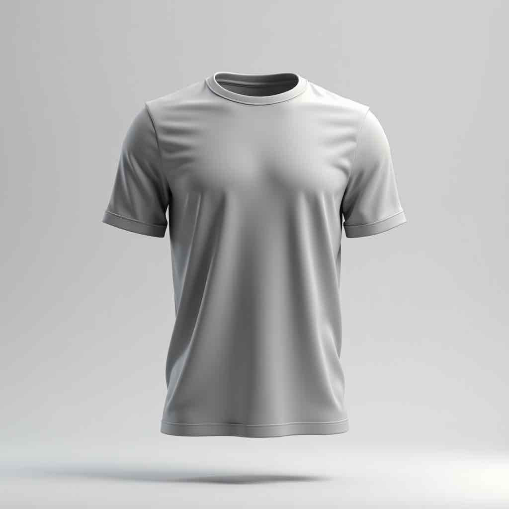 Men's Plain T-Shirt free 3D printable STL