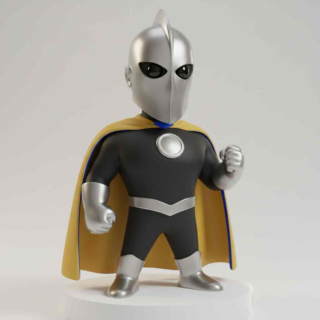 Silver Avenger Figure free 3D printable STL