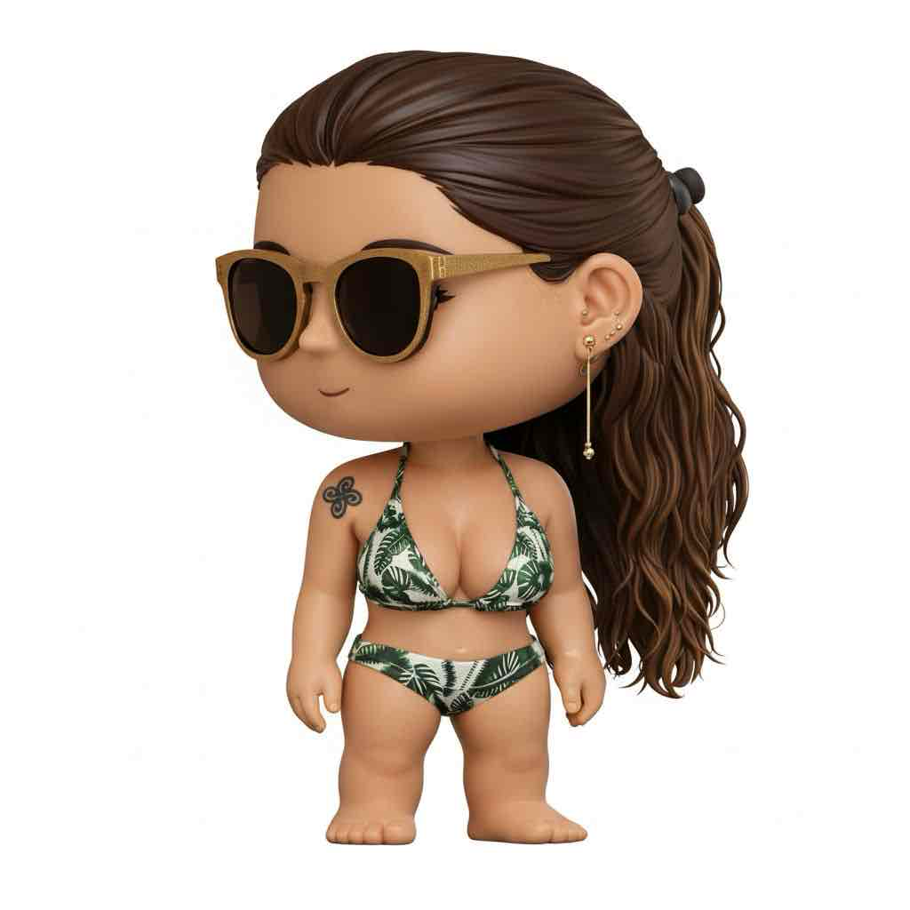 Stylish Beach Pop Figure free 3D printable STL