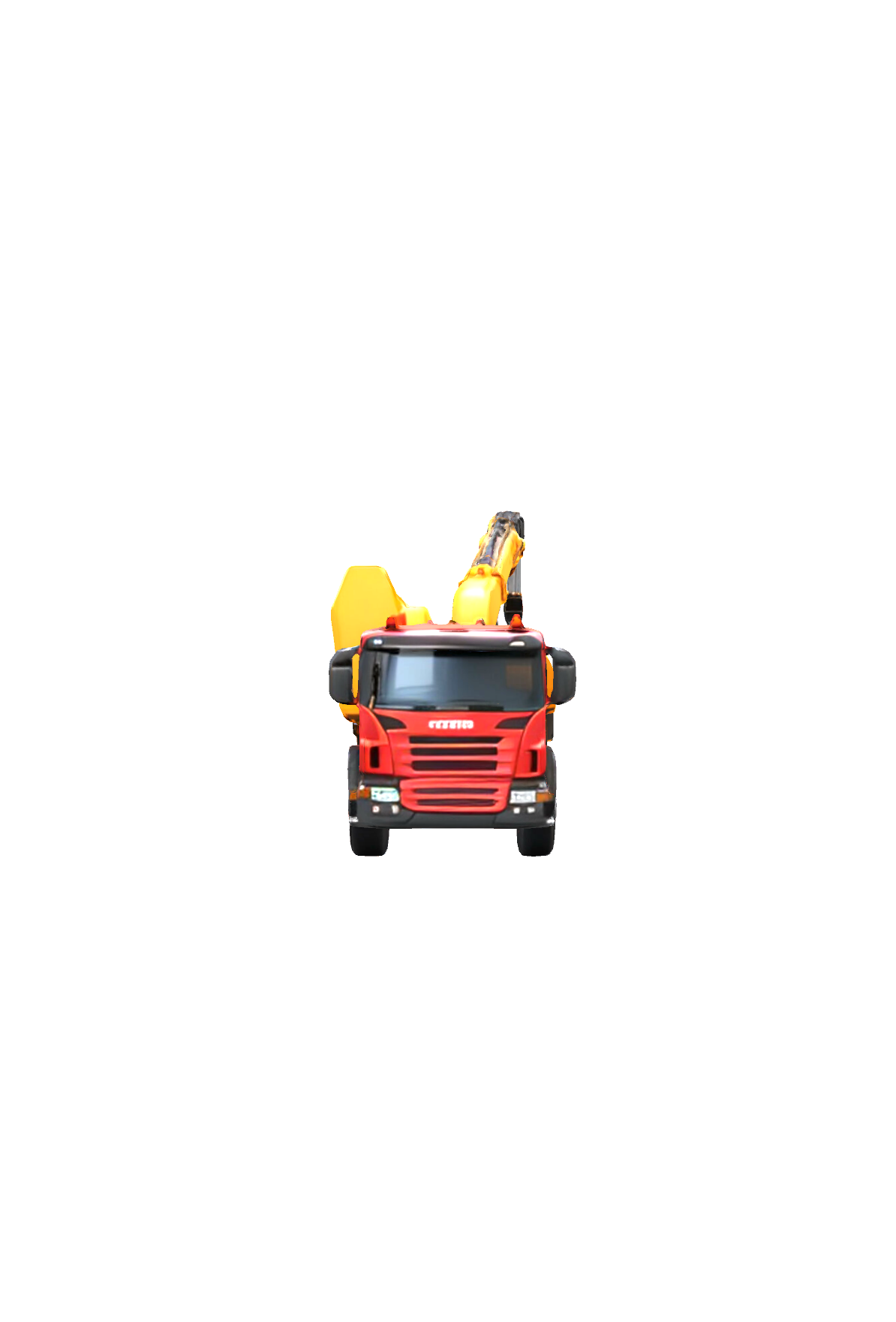 Scania Garbage Truck free 3D printable STL