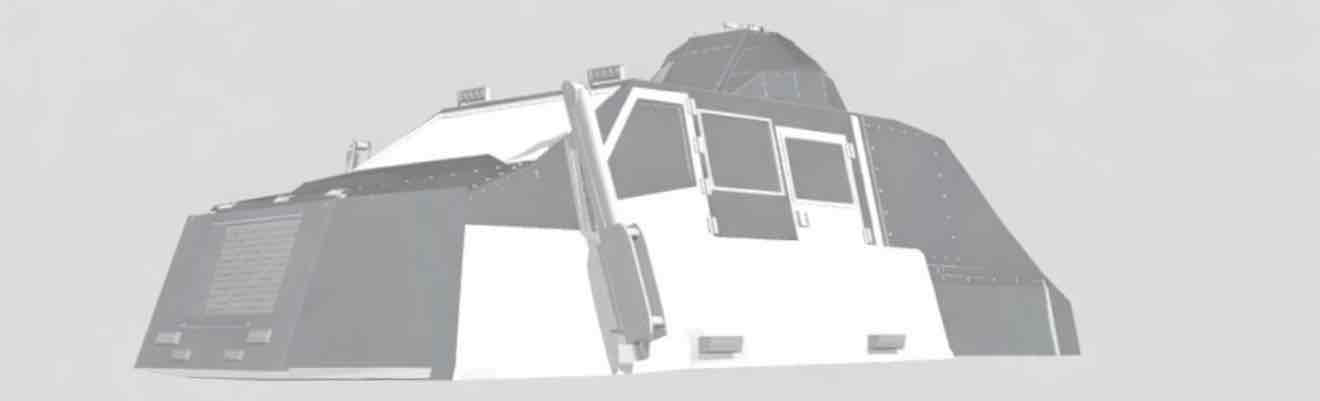 Hopper Transport Vehicle free 3D printable STL