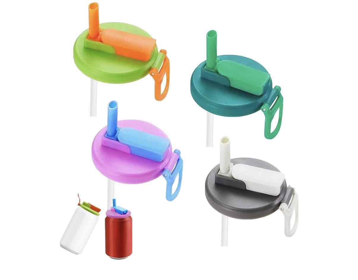 Colorful Drink Lid Set free 3D printable STL