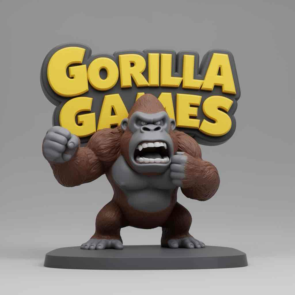 Gorilla Games Figure free 3D printable STL
