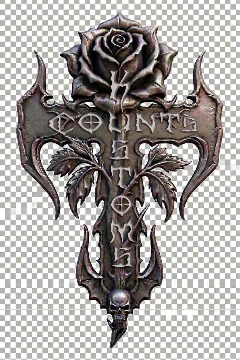 Count's Custom Cross free 3D printable STL