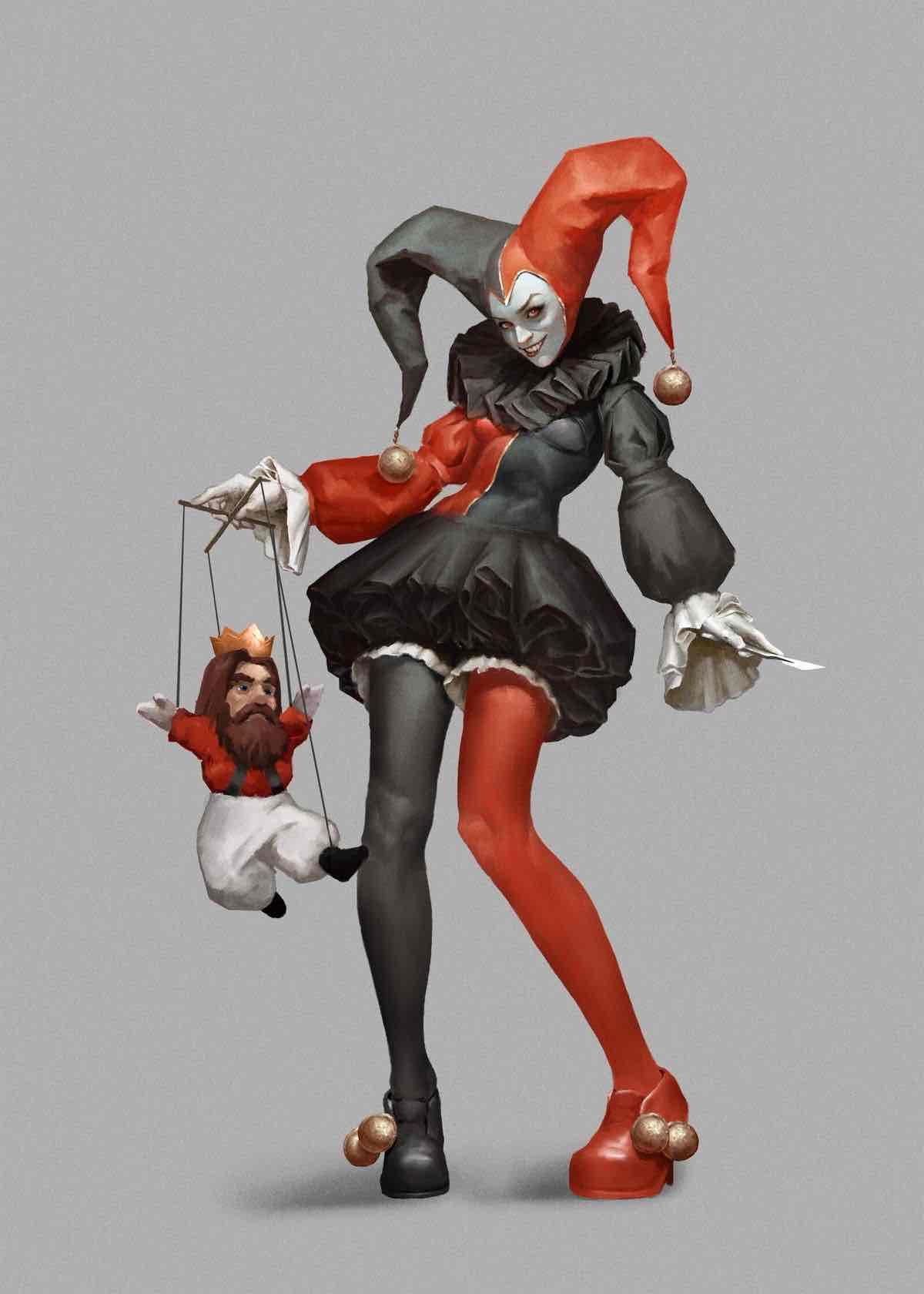 Harley Quinn Puppet Master free 3D printable STL