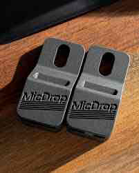 MicDrop Phone Stand free 3D printable STL