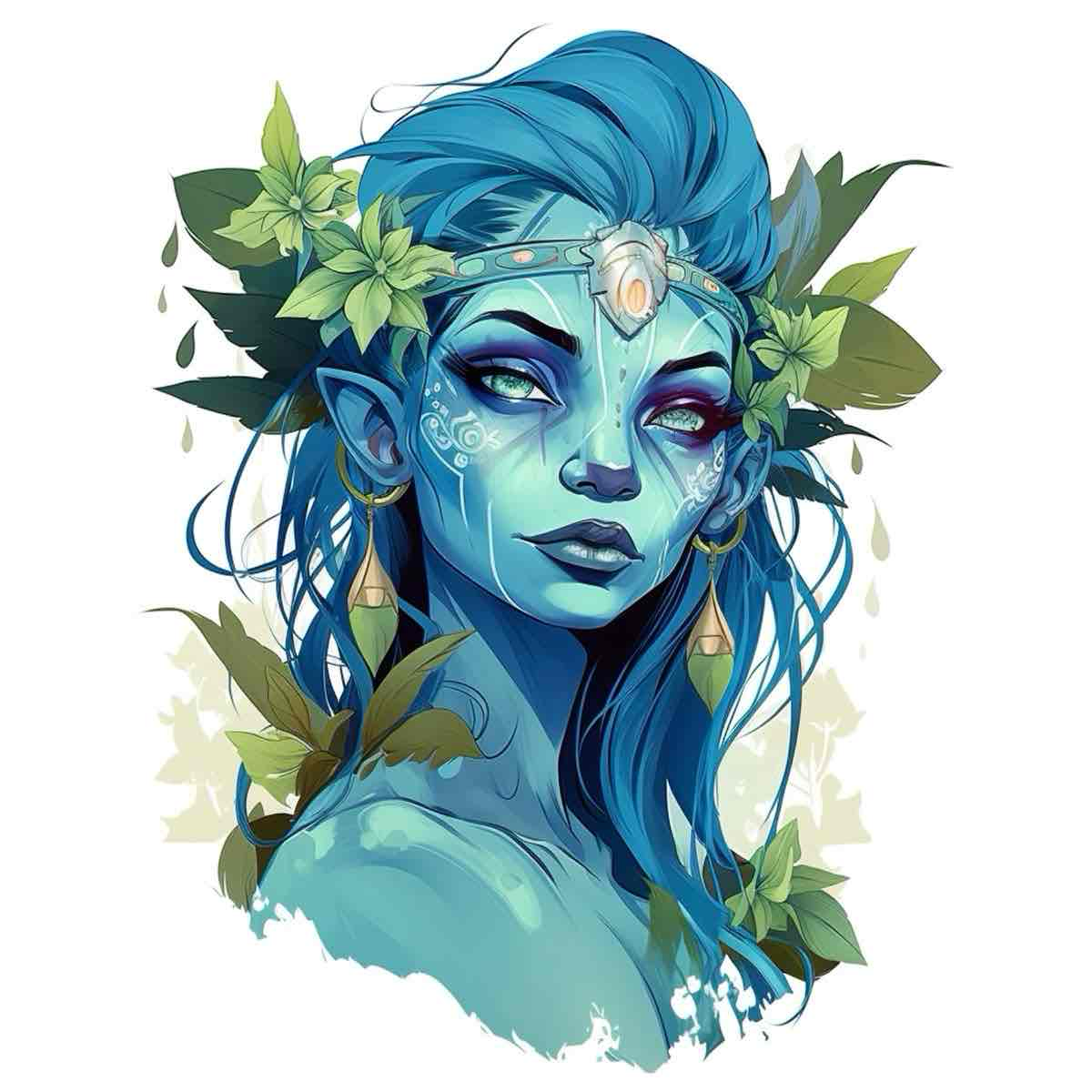 Floral Spirit Characters free 3D printable STL