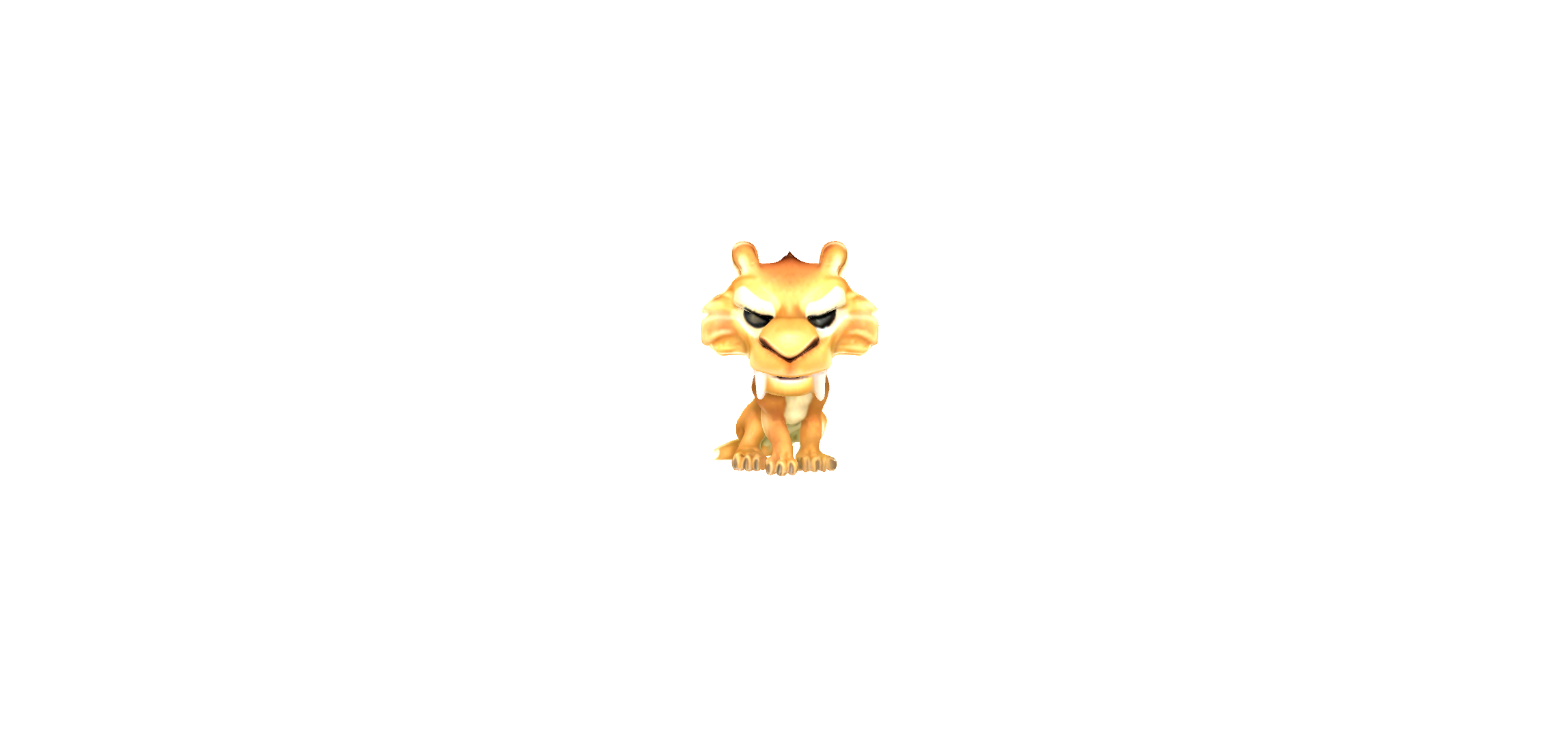 Fierce Lion Figure free 3D printable STL