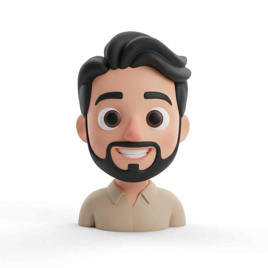 Cartoon Male Figure free 3D printable STL