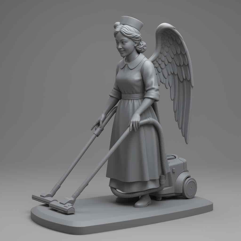 Angel Vacuum Cleaner free 3D printable STL