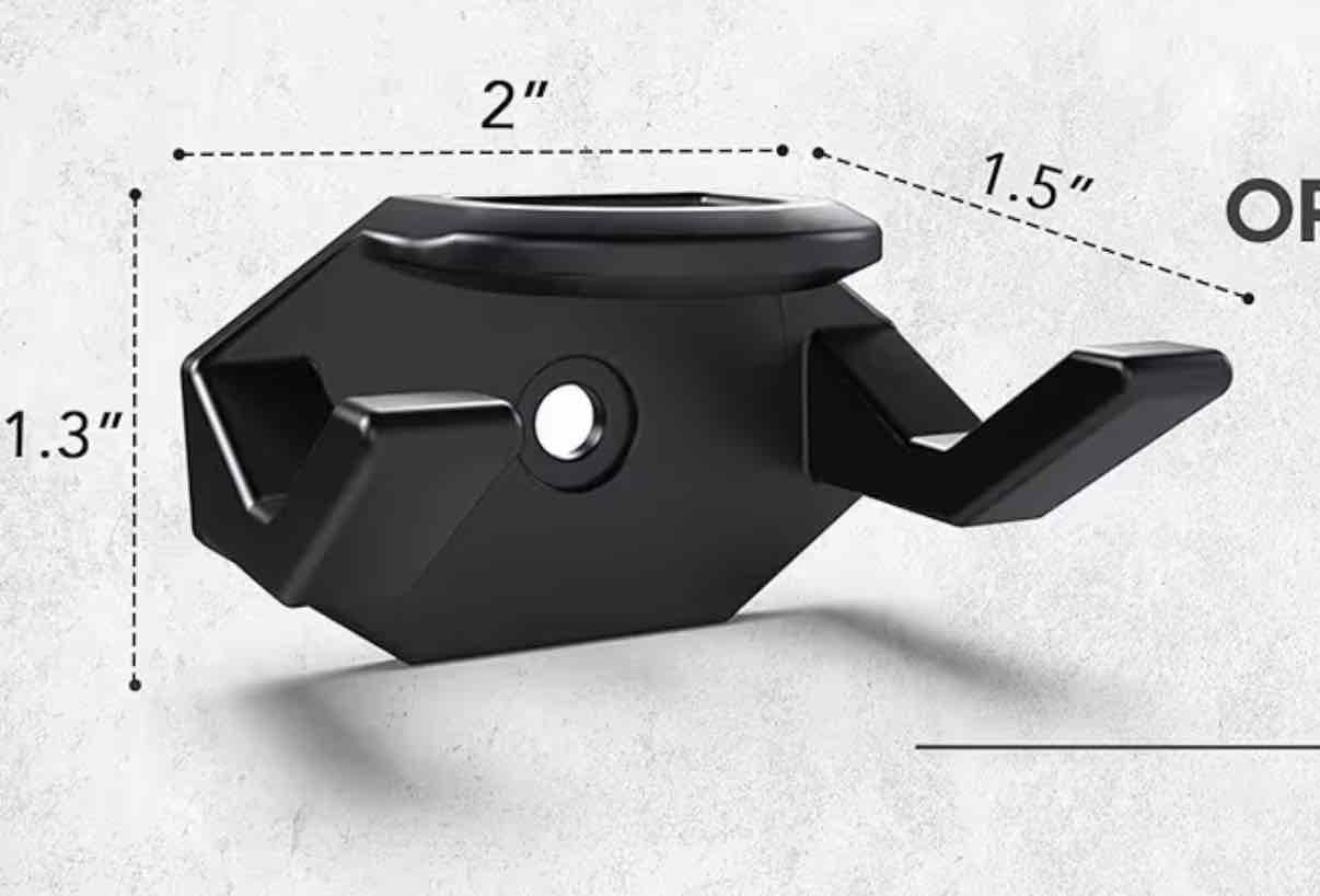 Octagonal Wall Hook free 3D printable STL