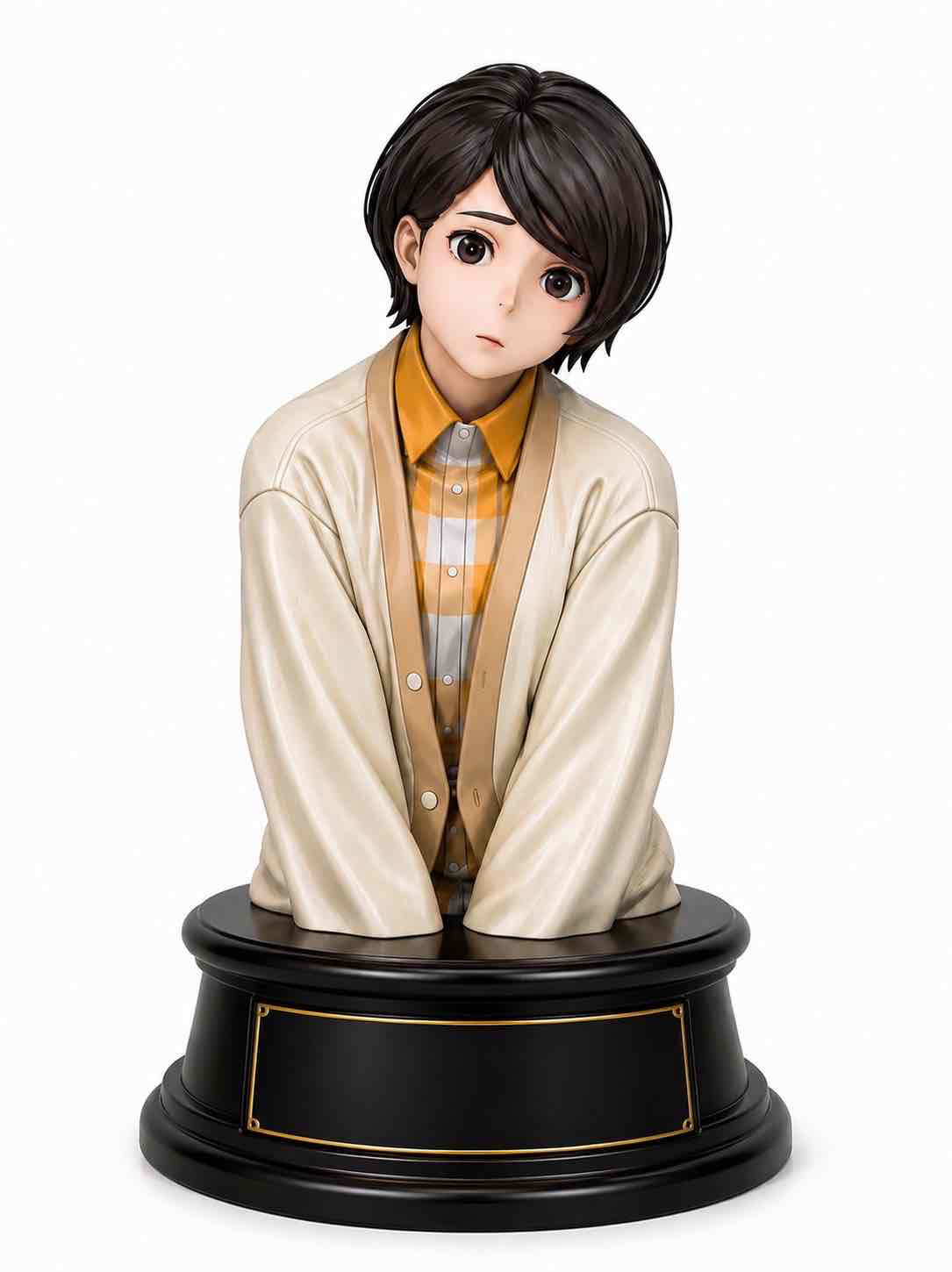 Anime Girl Bust free 3D printable STL