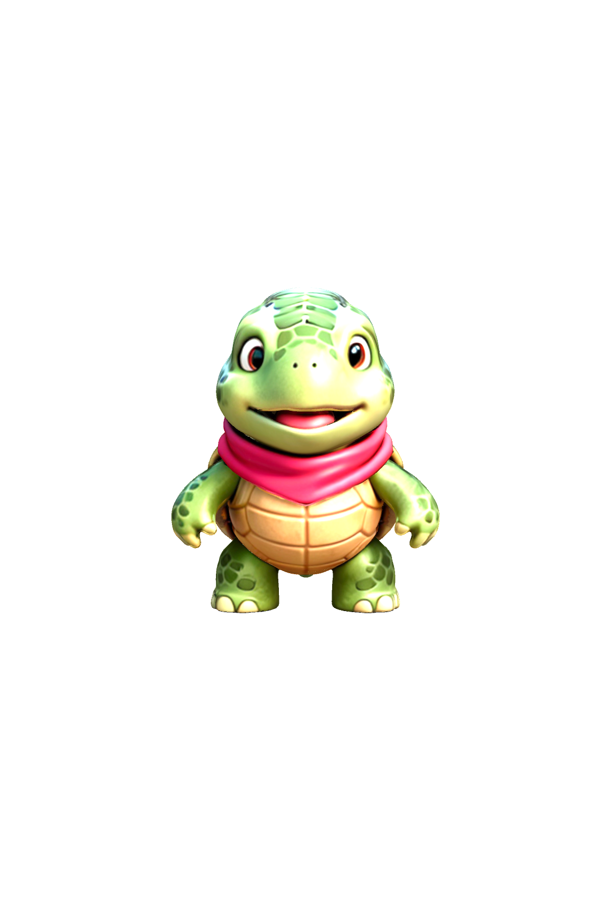 Cute Turtle Character free 3D printable STL