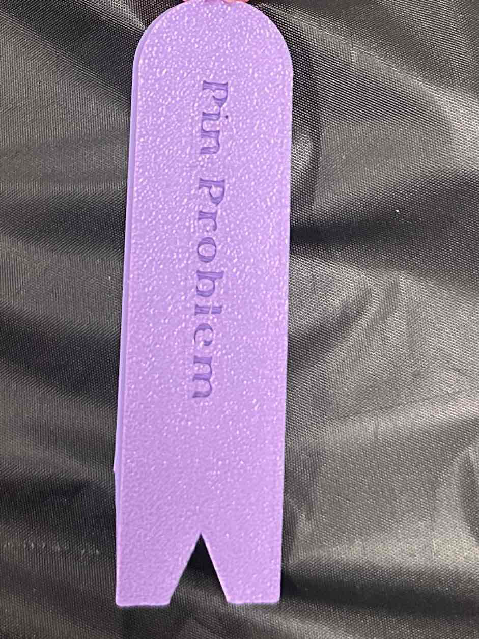 Pink Problem Ribbon free 3D printable STL