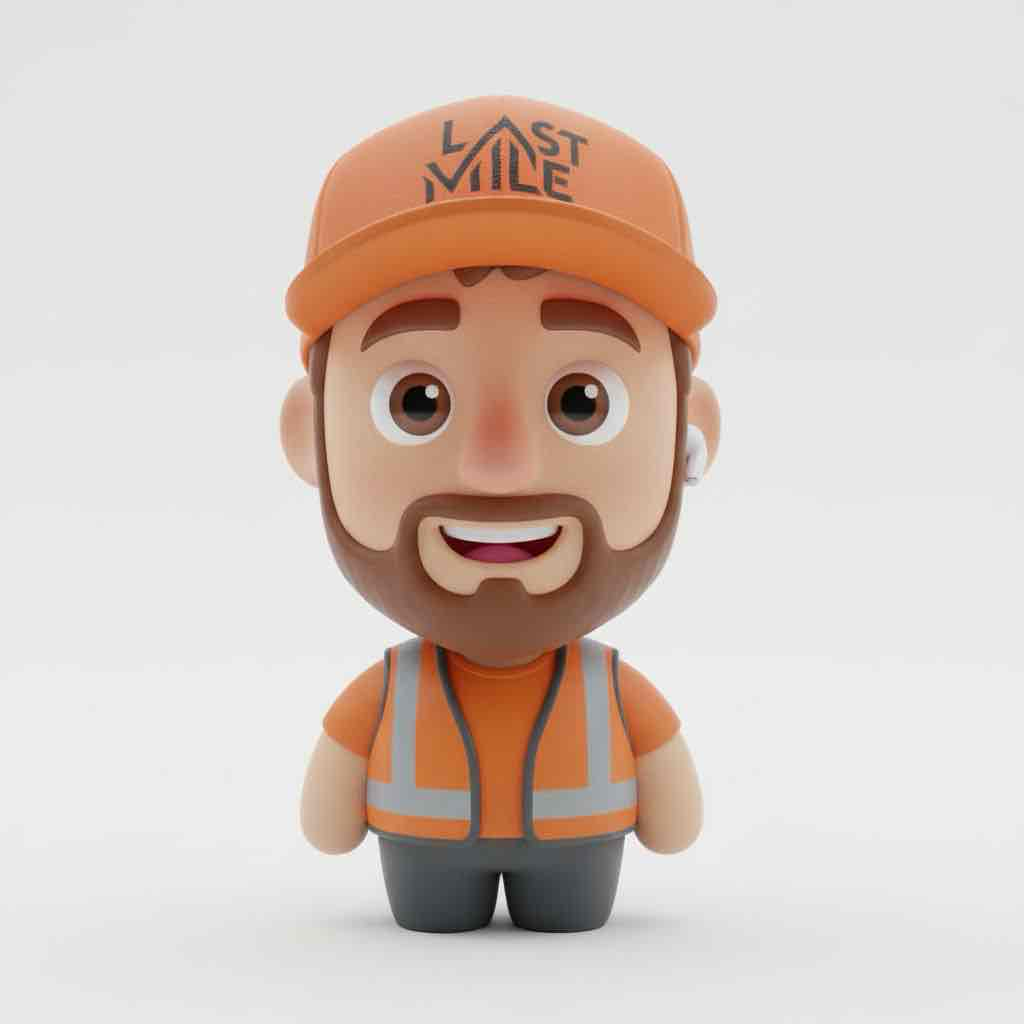 Last Mile Delivery Figure free 3D printable STL