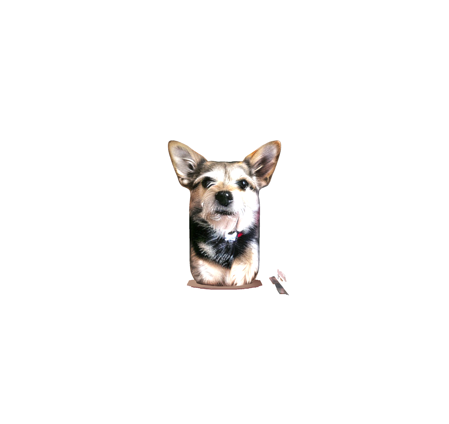 Scruffy Terrier Portrait free 3D printable STL