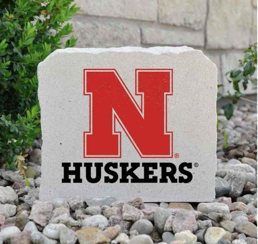 Nebraska Huskers Stone free 3D printable STL