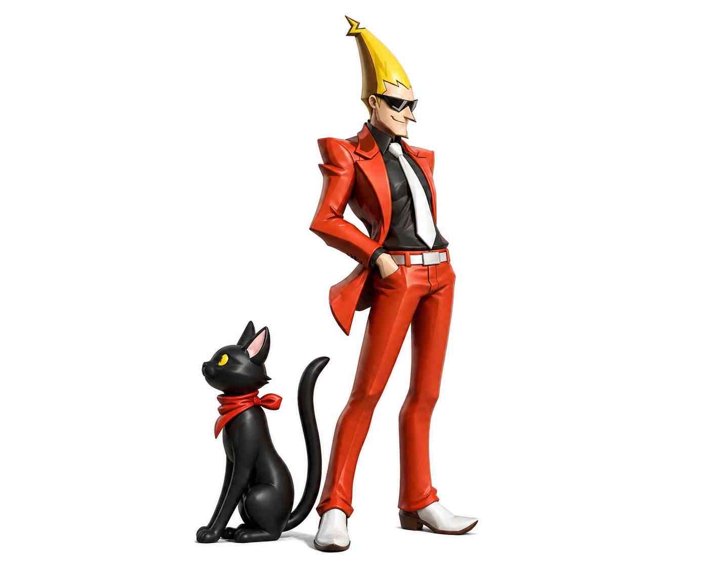 Johnny Bravo Figure free 3D printable STL