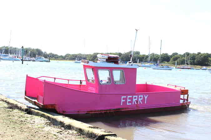 Pink Ferry Boat free 3D printable STL