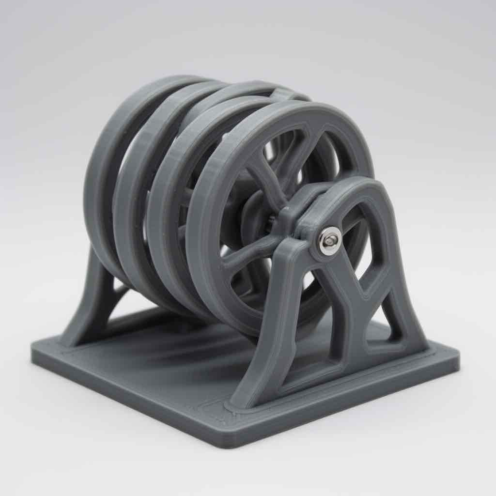 Wheel Pulleys Model free 3D printable STL