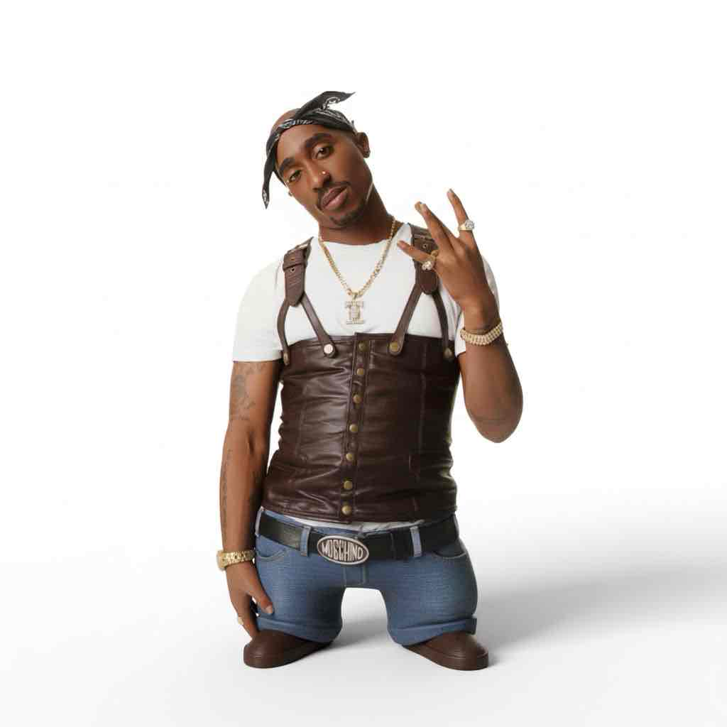 Tupac Shakur Figurine free 3D printable STL