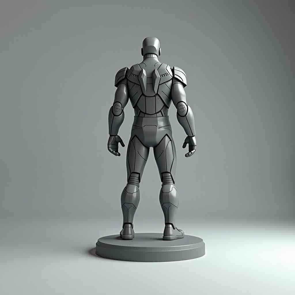Robot Figure free 3D printable STL