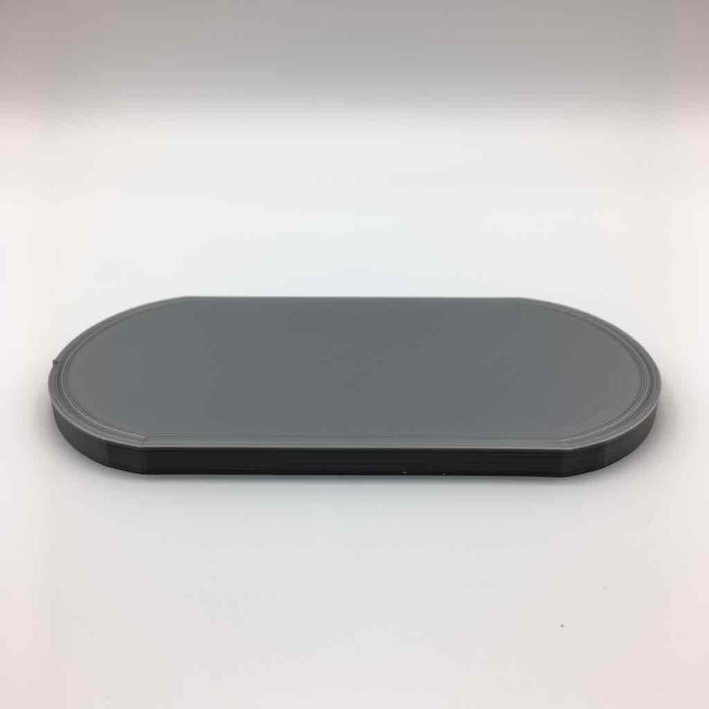 Gray Oblong Tray free 3D printable STL