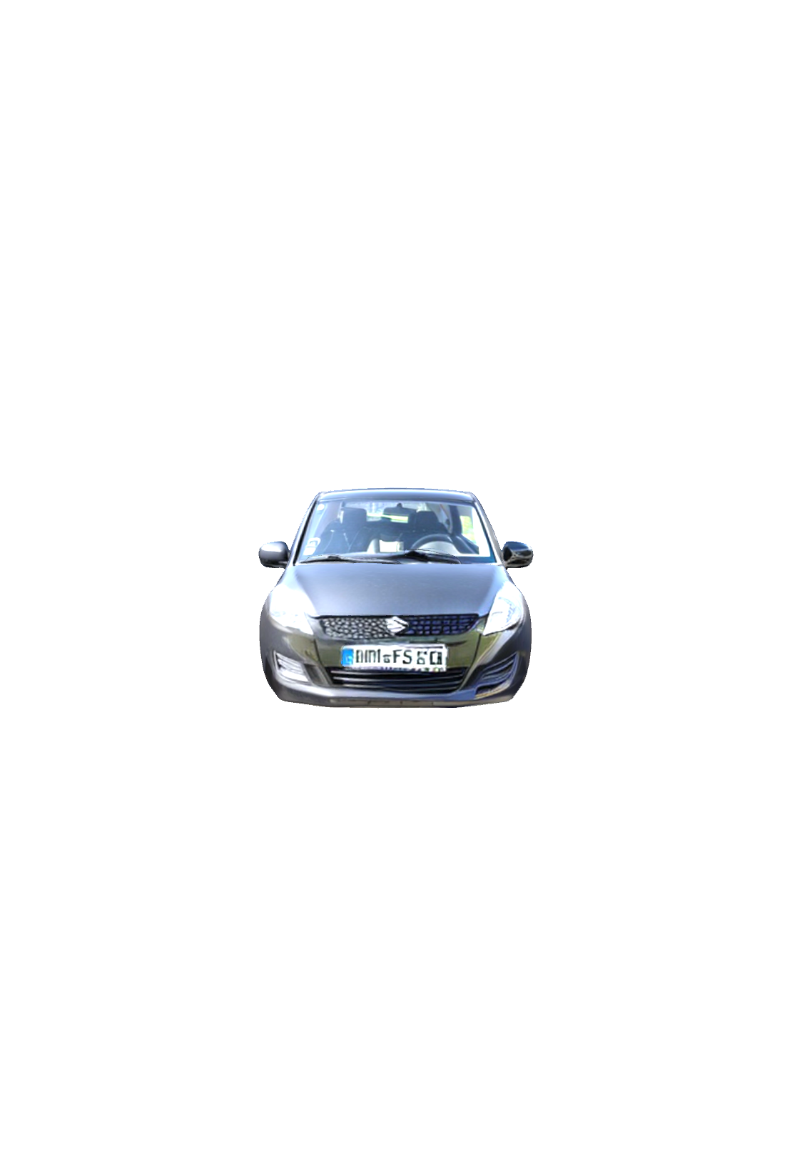 Suzuki Swift Front View free 3D printable STL