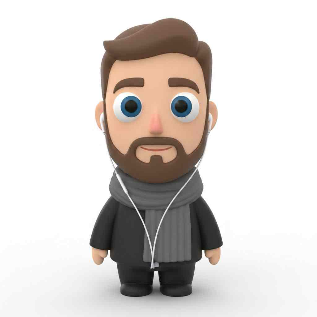 Stylized Male Character free 3D printable STL