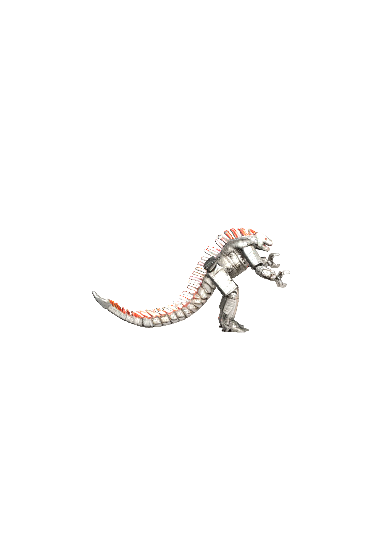 Mechagodzilla Action Figure free 3D printable STL