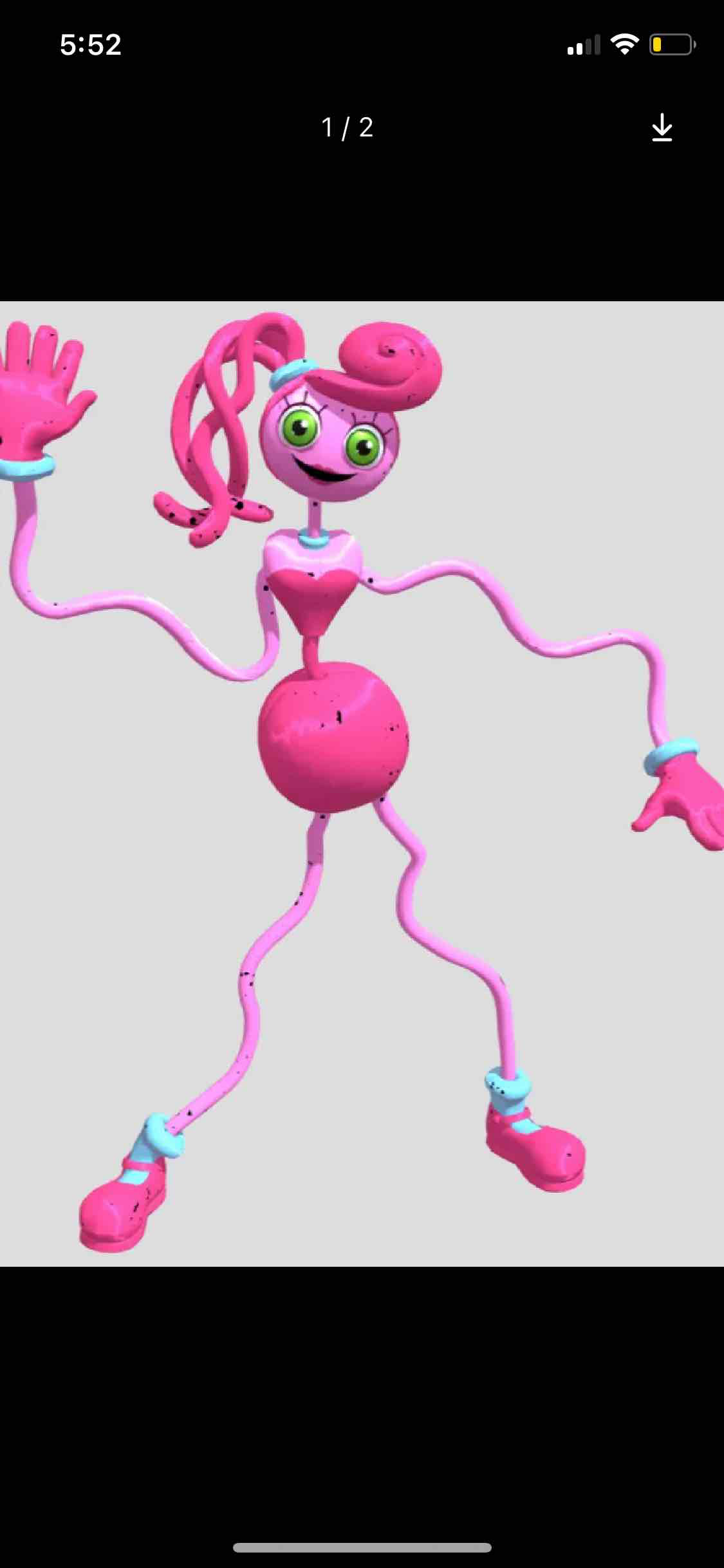Stretchy Pink Figure free 3D printable STL