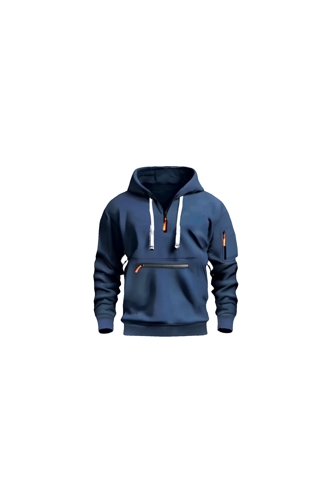Men's Navy Hoodie free 3D printable STL