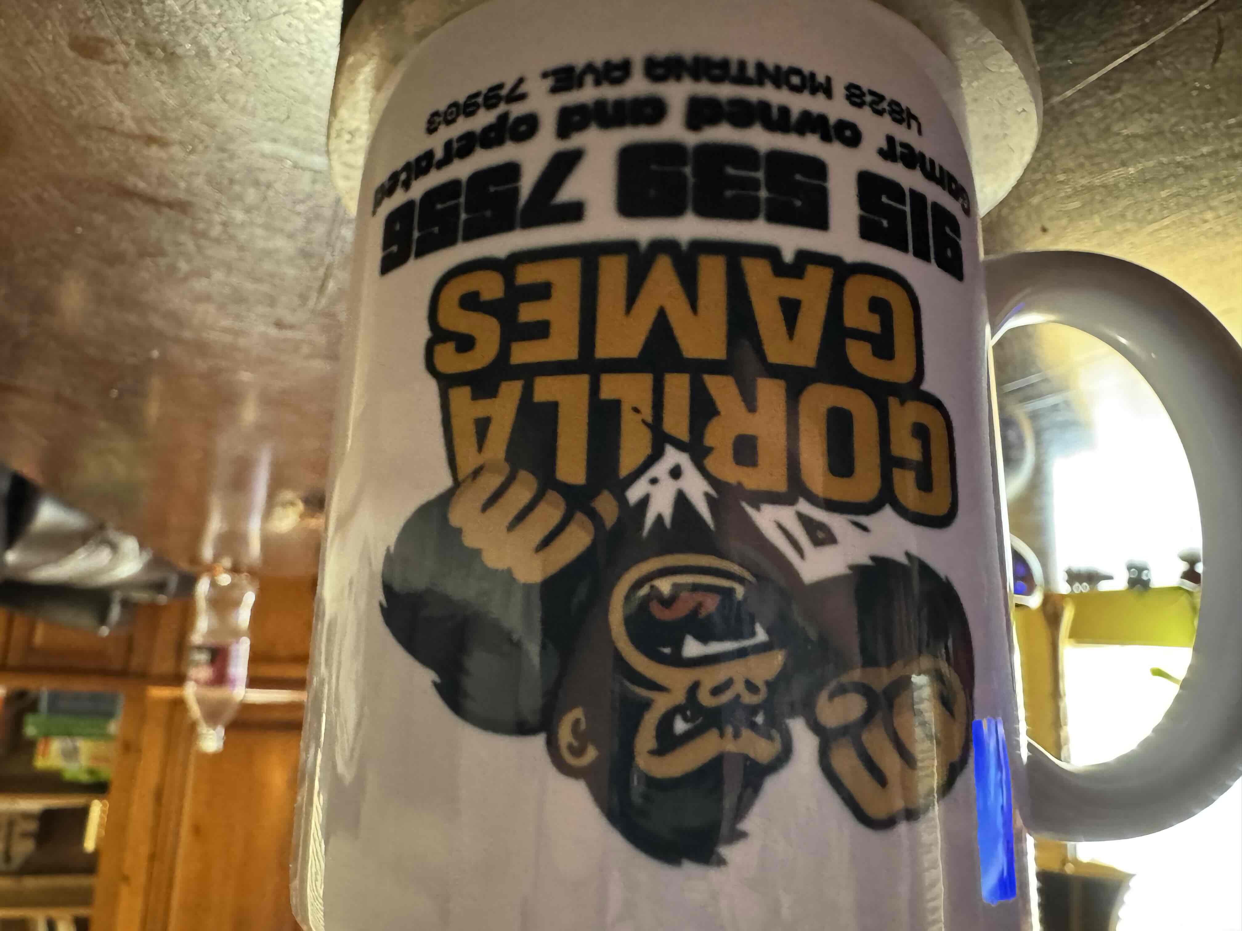 Gorilla Games Mug free 3D printable STL
