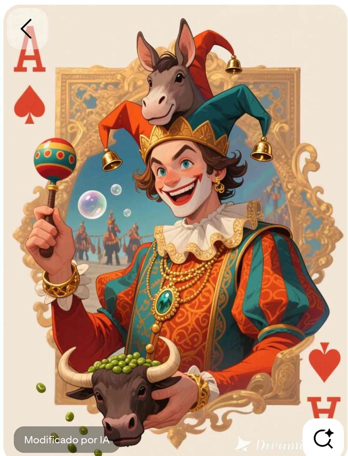 Jester Playing Card free 3D printable STL