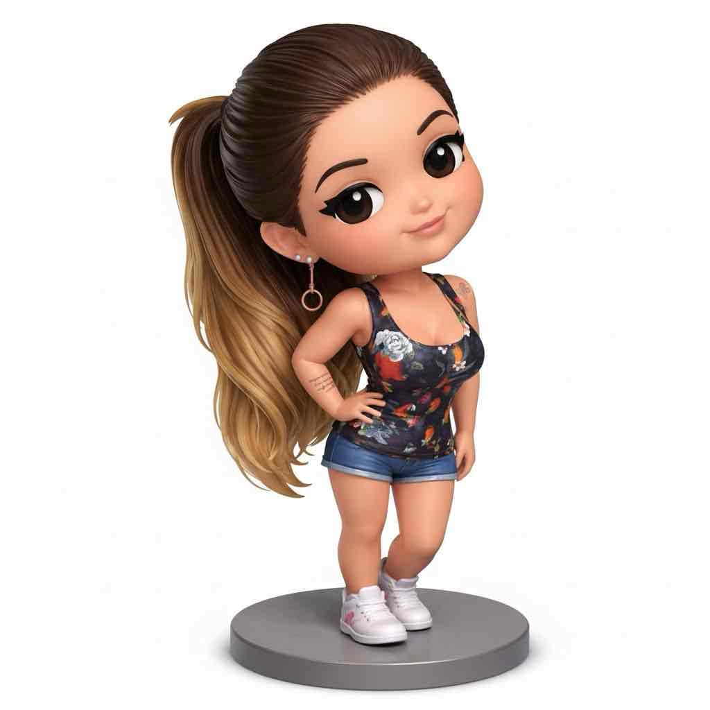 Stylized Female Figure free 3D printable STL
