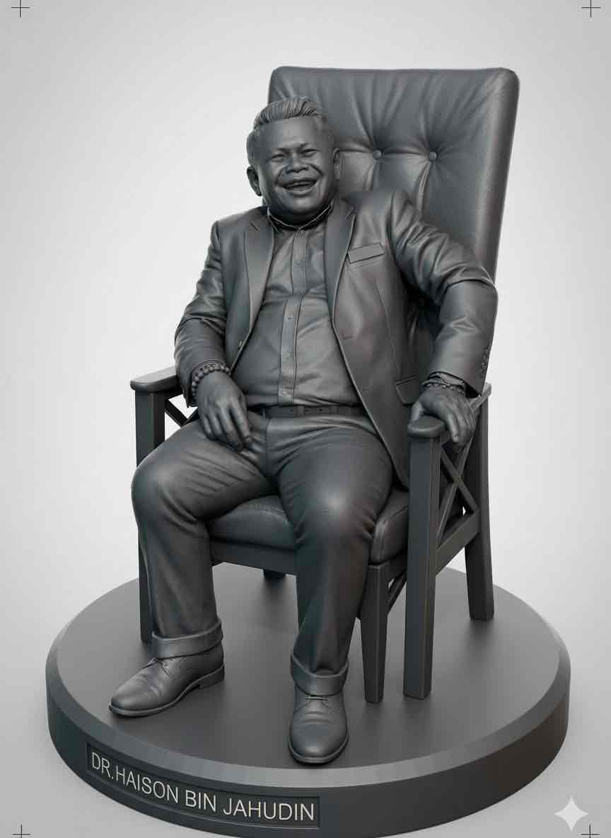 Dr. Haison Bin Jahudin Statue free 3D printable STL