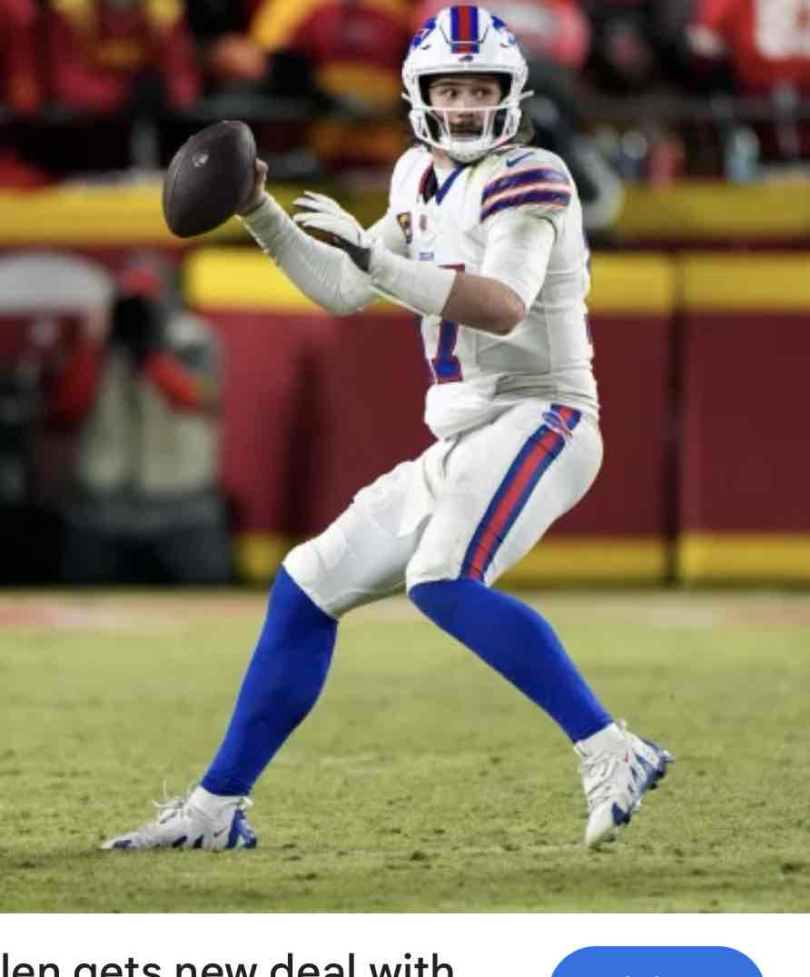 Josh Allen Throwing free 3D printable STL