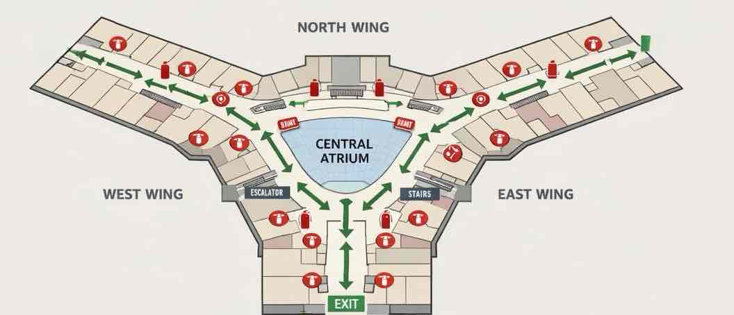Mall Floor Plan free 3D printable STL