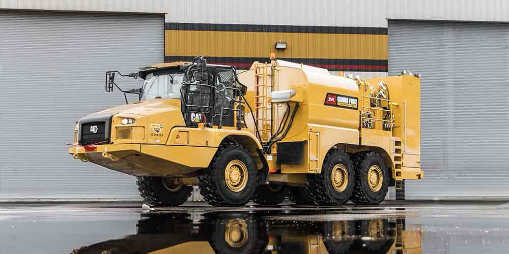 Caterpillar 745C Articulated Truck free 3D printable STL