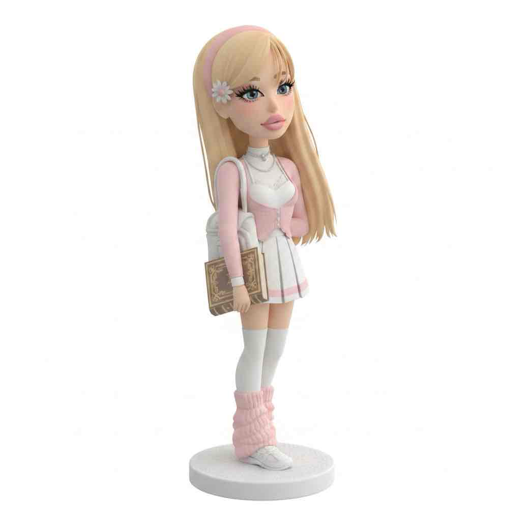 Bratz Doll Fashion Figure free 3D printable STL