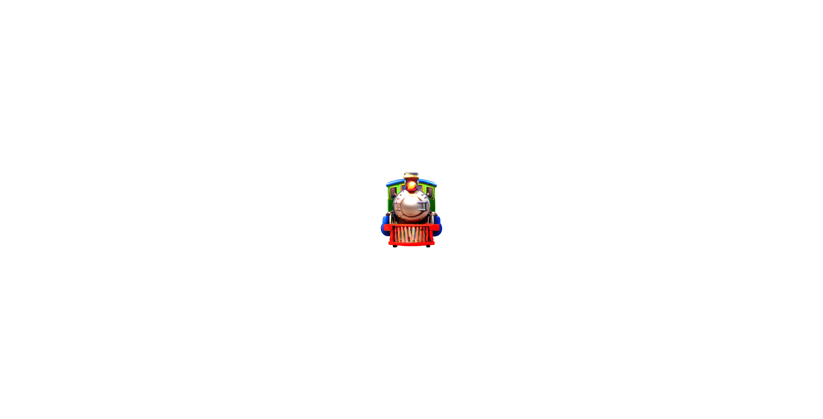 Colorful Toy Steam Engine free 3D printable STL