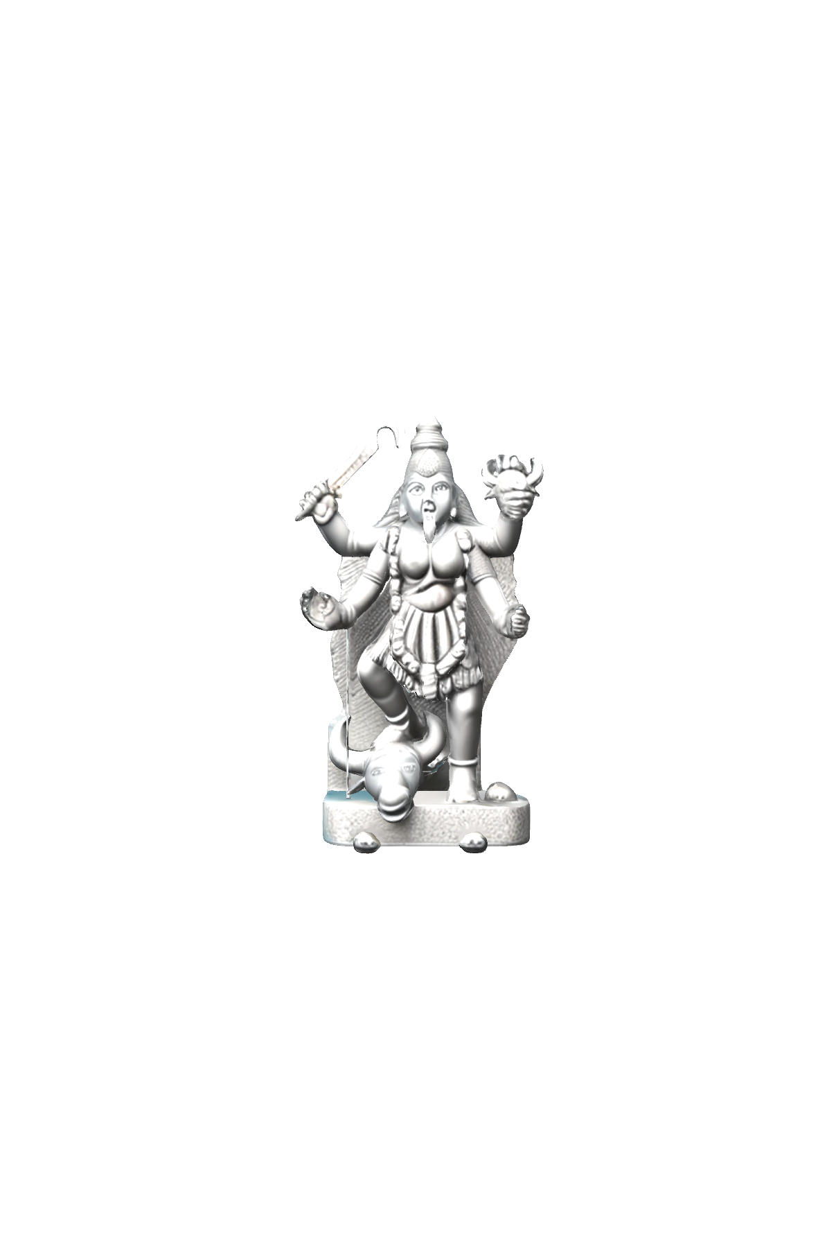 Kali Goddess Statue free 3D printable STL