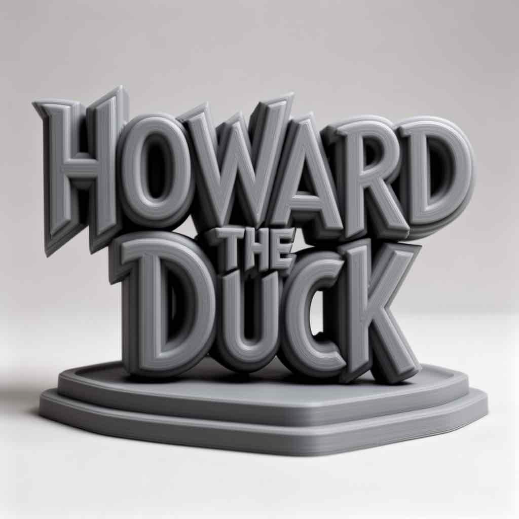 Howard the Duck Sculpture free 3D printable STL