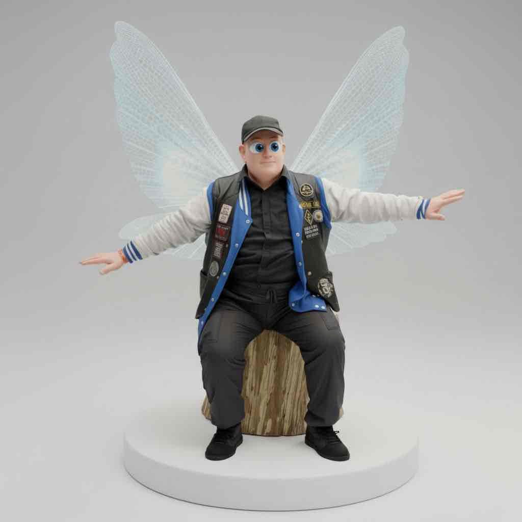 Fairy Character Figure free 3D printable STL